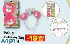 PELUŞ TOKA VE TAÇ ÇEŞİTLERİ